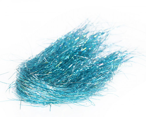 Fine 3D Tinsel Hair, Aquamarine UVR / 74